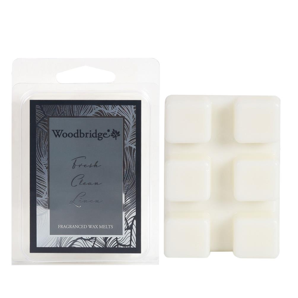 Woodbridge Fresh Clean Linen Wax Melts (Pack of 6) £1.43